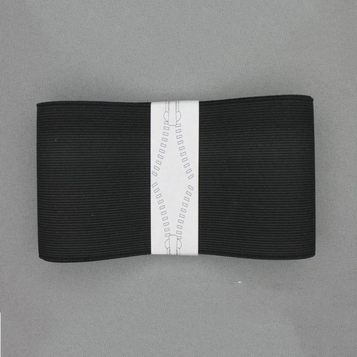 Uitgebreid Vergelijkbaar Intimidatie Band elastiek 70mm stevig zwart - Online Fournituren